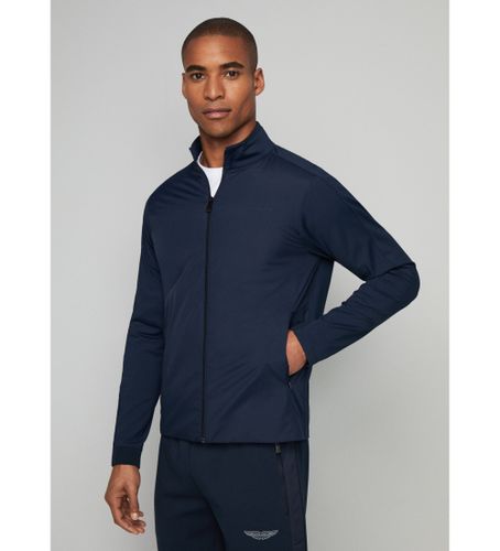 Til mænd. HM581241 Jakke Hs Lt Wt Hybrid Fz marine (XS), Casual, Polyester - Hackett London - Modalova