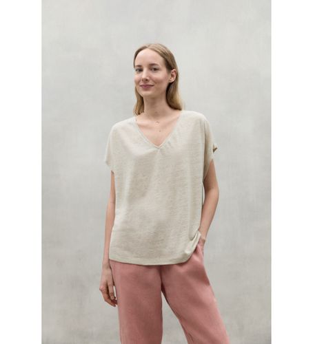 Til kvinder. MCWGATSAREND0128S24-008 ARENDAL HØR T-SHIRT (M), Casual, Linned, Korte ærmer - ECOALF - Modalova