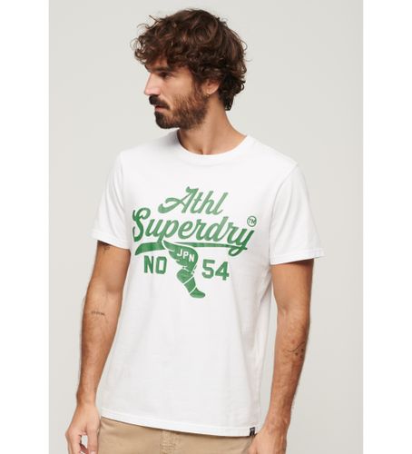 Til mænd. M1011899A Track Field Athletic Graphic T-Shirt (S), Casual, Bomuld, Korte ærmer - Superdry - Modalova