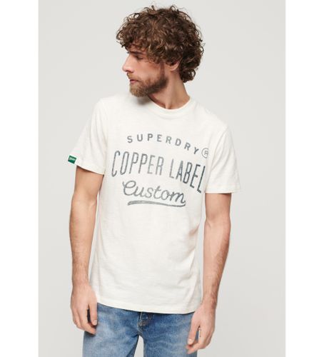 Til mænd. M1011900A Arbejdstøjs-T-shirt fra Copper Label-serien (XXL), Casual, Bomuld, Korte ærmer - Superdry - Modalova
