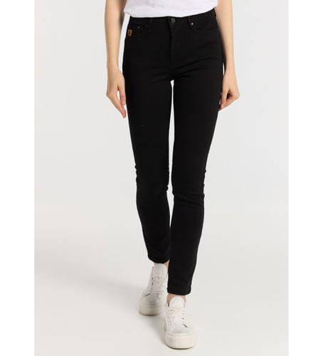 Til kvinder. 201112408 Push up skinny jeans - Ultra kortærmet (25), Casual, Bomuld, Denim - Lois Jeans - Modalova