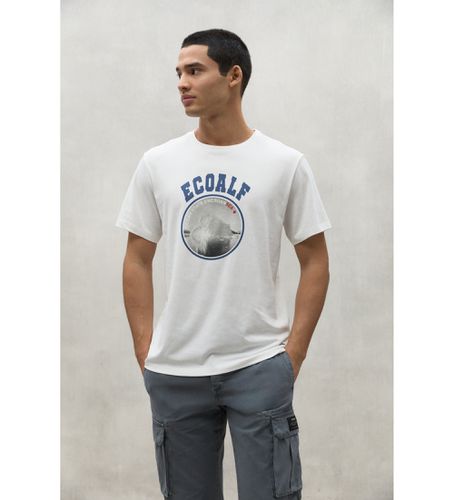 Til mænd. MCMGATSKIEL00803S24-000 Kiel T-shirt (S), Casual, Korte ærmer, Økologisk bomuld, Bæredygtig - ECOALF - Modalova