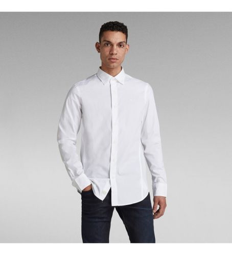 Til mænd. D17026-C271-110 Dressed Super Slim skjorte (XXS), Casual, Bomuld, Lange ærmer - G-Star - Modalova