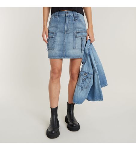 Til kvinder. D24887-D539-G341 Miniskirt Viktoria Utility (24), Casual, Bomuld, Denim - G-Star - Modalova