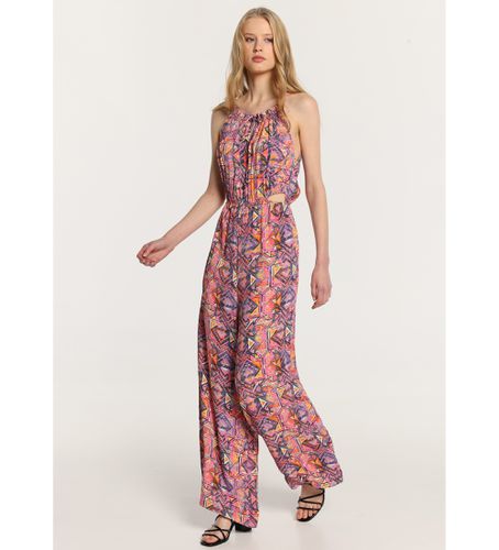 Til kvinder. 290302482 Jumpsuit med aztek-print og udskæringer (XS), Casual, Viscose, Uden ærmer/stropper - Lois Jeans - Modalova