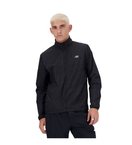 Til mænd. MJ41276 Foldbar atletikjakke, (L), Casual, Sport, Multisport, Bæredygtig, Genanvendt nylon - New Balance - Modalova