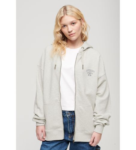 Til kvinder. W2012036A Athletic Essential oversized hættetrøje (M), Casual, Bomuld, Lange ærmer - Superdry - Modalova