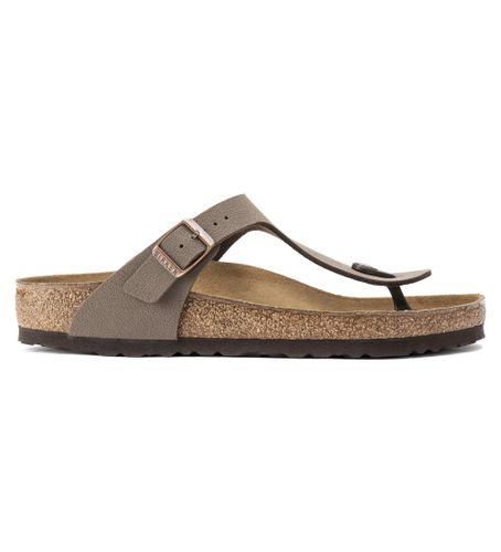 Til kvinder. 43751 Gizeh Birko-Flor sandaler (41), Fast, Ingen, Casual, Gråt - Birkenstock - Modalova
