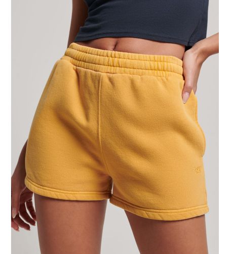 Til kvinder. W7110387A Træningsshorts Vintage Wash (XXS), Casual, Bomuld - Superdry - Modalova