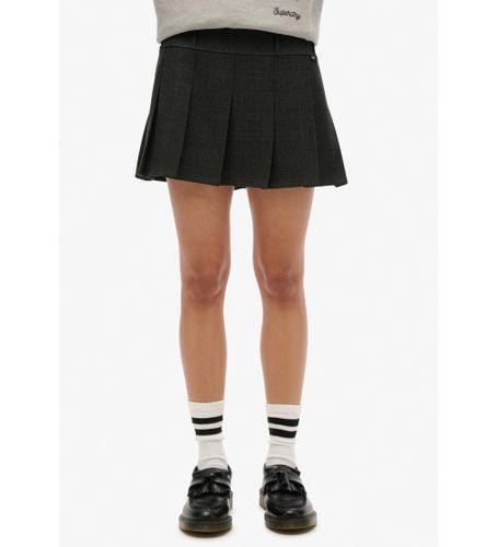 Til kvinder. W7210331A Plisseret miniskørt med lav talje, (S), Casual, Viscose - Superdry - Modalova