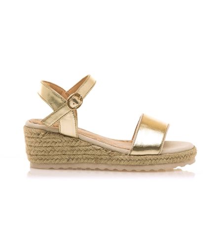 Til kvinder. 48249 Gyldne Padme-sandaler (32), Guldfarvet, 3-5 cm, Spænder, Casual - MTNG - Modalova