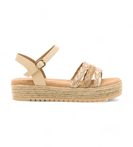Til kvinder. 59625 Amelie sandaler -Platformhøjde 5 cm (36), 3-5 cm, Spænder, Casual - Mustang - Modalova