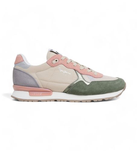 Til kvinder. PLS40019 Brit Mixt Sneakers i , (37), Fast, Blonder, Casual - Pepe Jeans - Modalova