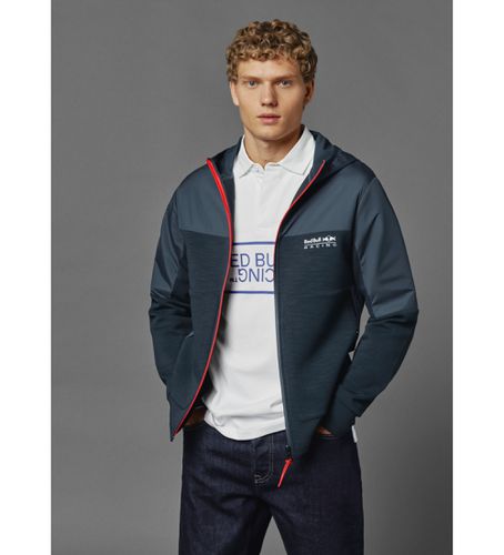 Til mænd. RM490002 Fleecejakke Rbr Hybrid navy (S), Casual, Sport, Polyester, Blå - Red Bull Racing x Pepe Jeans - Modalova