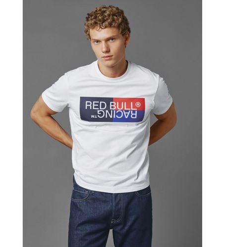 Til mænd. RM500001 T-shirt Rbr Colour Block Logo (S), Casual, Bomuld, Korte ærmer - Red Bull Racing x Pepe Jeans - Modalova