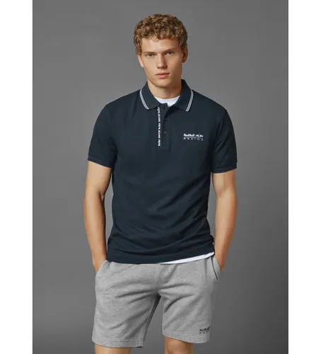 Til mænd. RM540001 Polo Rbr Tipped Logo navy (S), Casual, Bomuld, Korte ærmer, Blå - Red Bull Racing x Pepe Jeans - Modalova