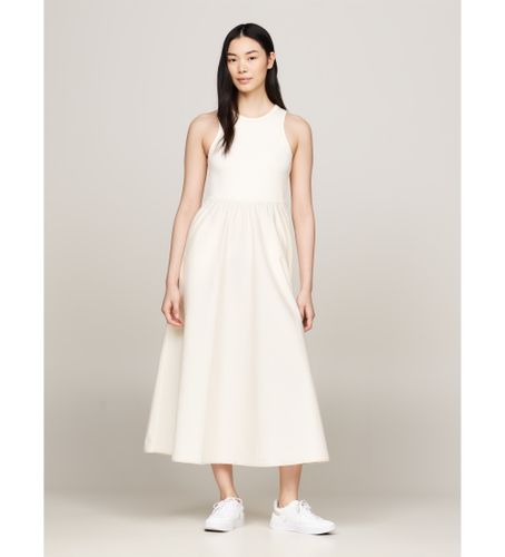 Til kvinder. WW0WW42576 ærmeløs kjole med blødt snit (L), Casual, Viscose, Uden ærmer/stropper - Tommy Hilfiger - Modalova