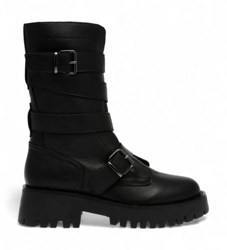 Til kvinder. SM11003349 Devlin ankelstøvler i , (37), Fast, 1-3 cm, Spænder, Casual - Steve Madden - Modalova