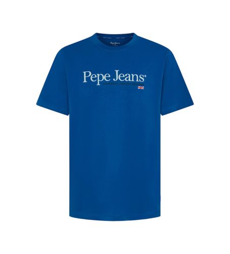 Til mænd. PM509432 Albert T-shirt (S), Casual, Bomuld, Korte ærmer - Pepe Jeans - Modalova