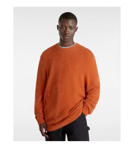 Til mænd. VN000HE4C9J1 Elmsford ensfarvet sweatshirt med rund hals (L), Casual, Bomuld, Nylon - Vans - Modalova