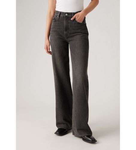 Til kvinder. A6081-0011 Ribcage jeans med brede ben, (24/30), Casual, Bomuld, Denim - Levi's - Modalova