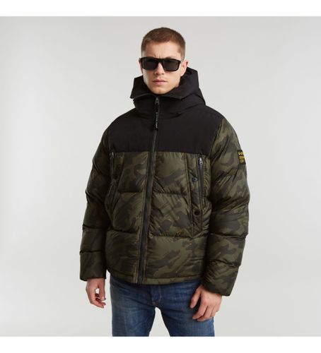 Til mænd. D23645-C441-G739 Expedition Puffer Jacket (S), Casual, Camouflage, Genanvendt polister, Bæredygtig - G-Star - Modalova
