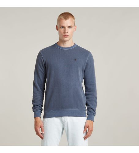 Til mænd. D25891-D688-G702 Overfarvet sweatshirt (XS), Casual, Økologisk bomuld, Bæredygtig - G-Star - Modalova