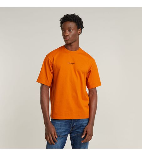 Til mænd. D24780-C336-G679 Boxy T-shirt med midtbryst, (XS), Casual, Korte ærmer, Økologisk bomuld, Bæredygtig - G-Star - Modalova