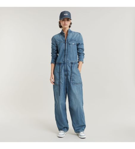 Til kvinder. D25300-D777-G794 Cocoon-jumpsuit (S), Casual, Denim, Lange ærmer, Økologisk bomuld, Bæredygtig - G-Star - Modalova