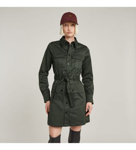 Til kvinder. D23649-C072-995 Utility-kjole (XXS), Casual, Bomuld, Lange ærmer - G-Star - Modalova