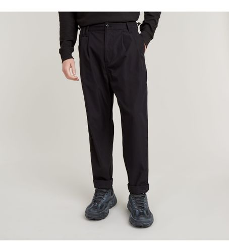 Til mænd. D25233-D517-6484 Plisserede Tech Chino Relaxed-bukser (27/30), Casual, Genanvendt polister, Bæredygtig - G-Star - Modalova