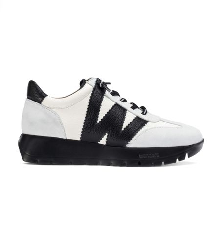 Til kvinder. A-2476 Racer Læder Sneakers (36), Fast, 1-3 cm, Blonder, Casual - Wonders - Modalova