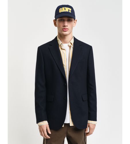 Til mænd. 7706297 Slim fit jakkesætsblazer med sildebensdesign (48), Casual, Bomuld - Gant - Modalova