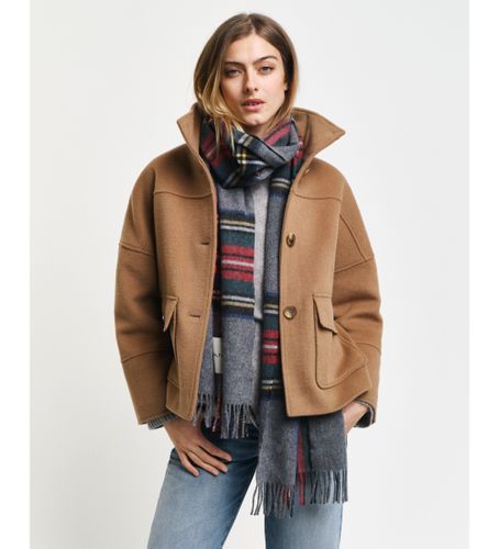 Til kvinder. 4700350 kort uldjakke (S), Casual, Bomuld - Gant - Modalova