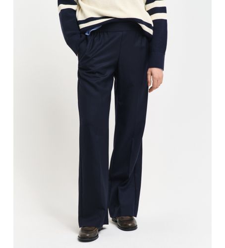 Til kvinder. 4150329 Navy sømløse bukser (34), Casual, Bomuld - Gant - Modalova