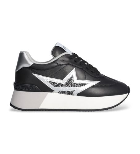 Til kvinder. BF4039PX52701039 Drømmende sorte lædersko (40), 3-5 cm, Blonder, Casual - Liu Jo - Modalova