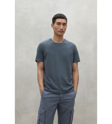 Til mænd. MCMGATSVENTO0803W24-162 Vent navy t-shirt (L), Casual, Korte ærmer, Økologisk bomuld, Bæredygtig, Blå, Genbrugsbomuld - ECOALF - Modalova