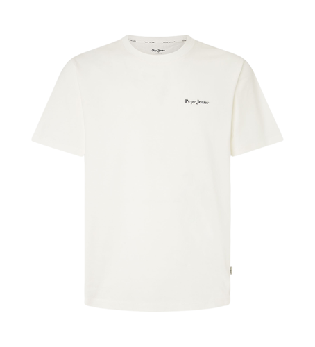 Til mænd. PM509712 T-shirt Axel C (XS), Casual, Korte ærmer, Økologisk bomuld, Bæredygtig - Pepe Jeans - Modalova