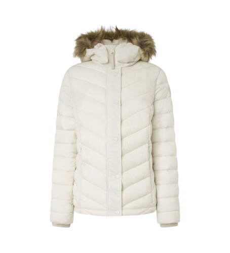 Til kvinder. PL402480 Babs kort jakke Babs kort (L), Casual, Nylon, Bæredygtig - Pepe Jeans - Modalova