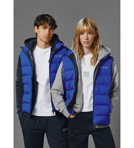 Unisex. RU400002 Unisex vatteret vest med hætte, (M), Casual, Polyester - Red Bull Racing x Pepe Jeans - Modalova