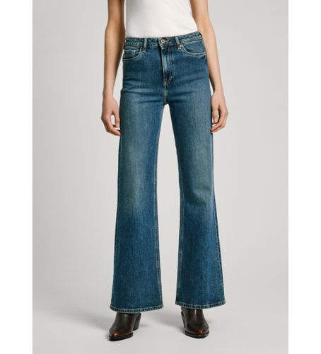 Til kvinder. PL204734HW7 Jeans Flare Hw (28/30), Casual, Bomuld, Denim, Bæredygtig - Pepe Jeans - Modalova