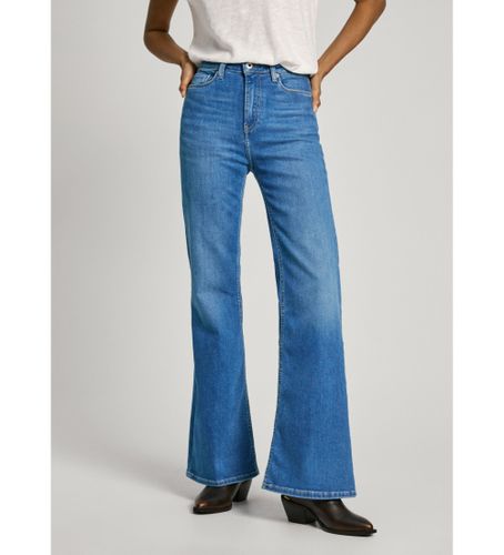 Til kvinder. PL204734MQ4 Jeans Flare Hw (26/30), Casual, Bomuld, Denim, Bæredygtig - Pepe Jeans - Modalova