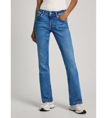 Til kvinder. PL204736HV8 Jeans Flare Lw (25/32), Casual, Bomuld, Denim, Bæredygtig - Pepe Jeans - Modalova