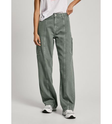 Til kvinder. PL204726 Loose St Jeans Hw Clr (25/30), Casual, Denim, Økologisk bomuld, Bæredygtig - Pepe Jeans - Modalova