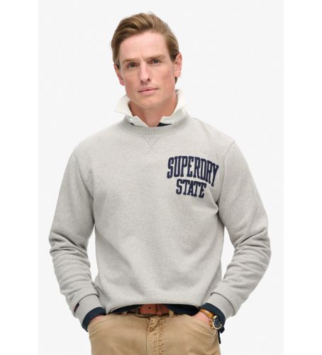 Til mænd. M2013834A Vintage Athletic Crew Sweatshirt (M), Casual, Bomuld - Superdry - Modalova