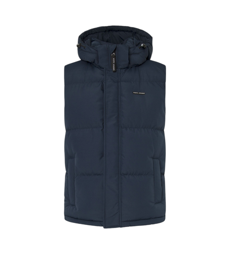 Til mænd. PM403015 Teddy Vest navy (S), Casual, Polyester - Pepe Jeans - Modalova
