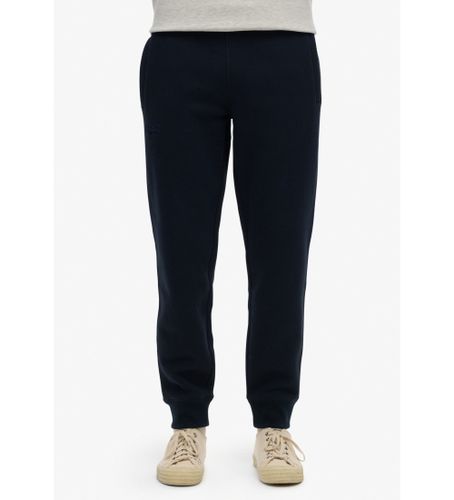 Til mænd. M7011170A Essential joggingbukser med logo navy (XXL), Casual, Sport, Bomuld, Multisport, Bæredygtig - Superdry - Modalova