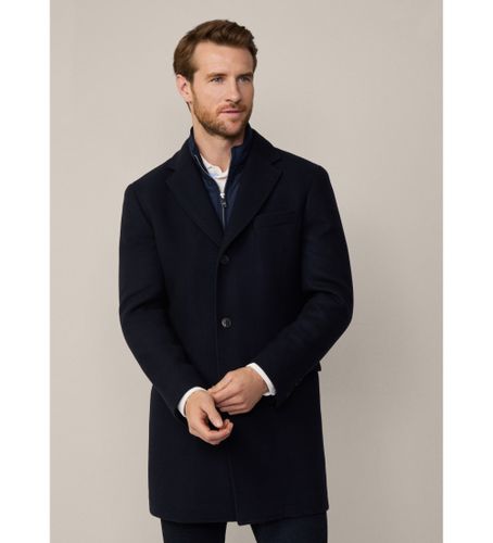 Til mænd. HM403241 Frakke med tekstur (46/32), Casual, Bomuld - Hackett London - Modalova