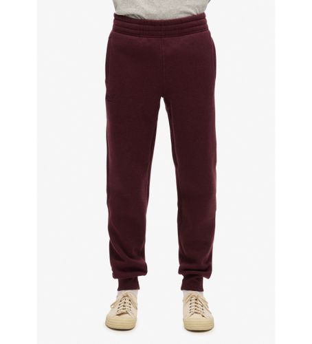 Til mænd. M7011170A Essential joggingbukser med logo, bordeaux (XXL), Casual, Sport, Bomuld, Multisport, Bæredygtig - Superdry - Modalova