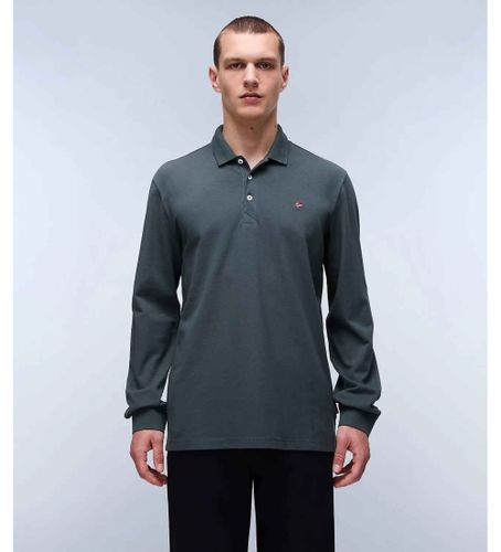 Til mænd. NP0A4I8Q Ealis poloshirt (M), Casual, Bomuld, Lange ærmer - Napapijri - Modalova